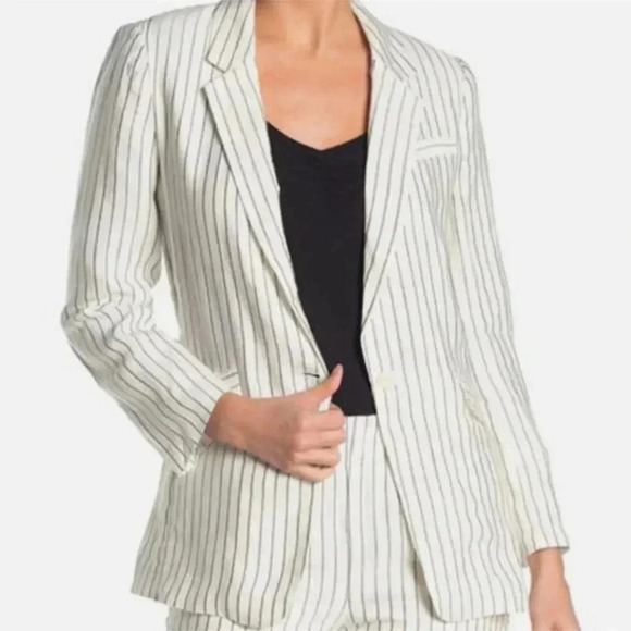 Joie Striped Blazer - Picture 3 of 7